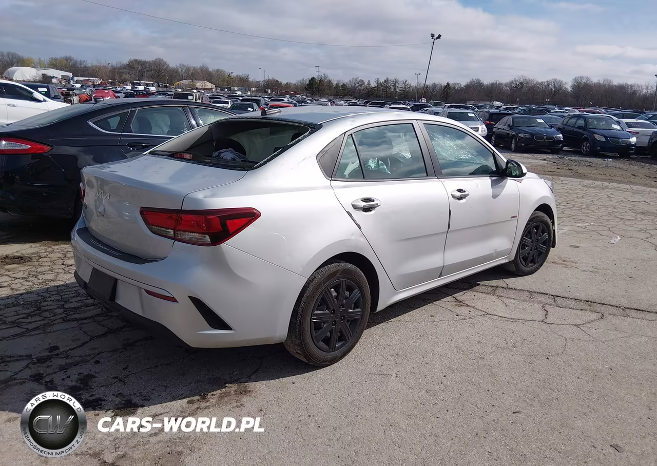 2023 Kia Rio S VIN:3KPA24ADXPE523972 - 4