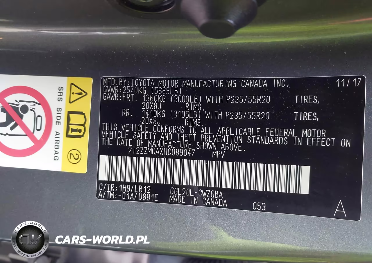 2017 Lexus Rx 350 VIN:2T2ZZMCAXHC089047 - 9