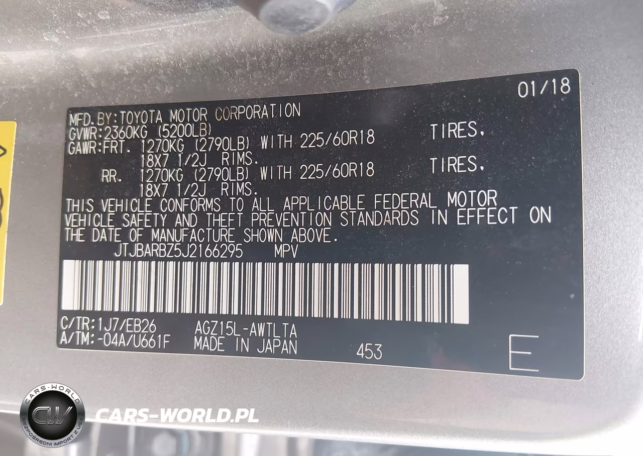 2018 Lexus Nx 300 F Sport VIN:JTJBARBZ5J2166295 - 9