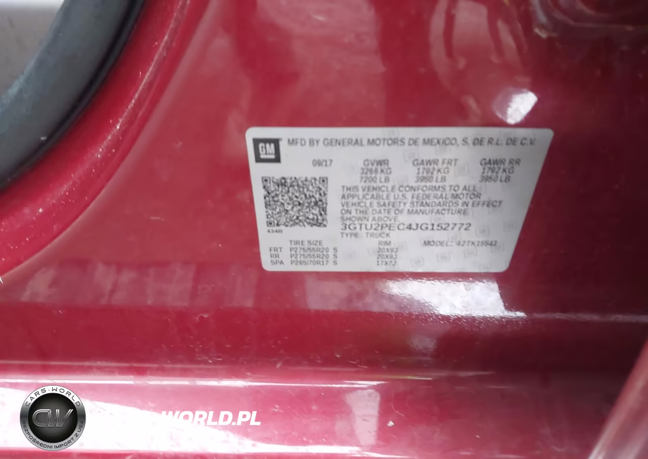 2018 GMC Sierra 1500 Denali VIN:3GTU2PEC4JG152772 - 9
