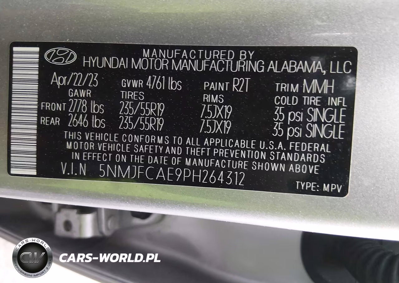 2023 Hyundai Tucson Sel VIN:5NMJFCAE9PH264312 - 9
