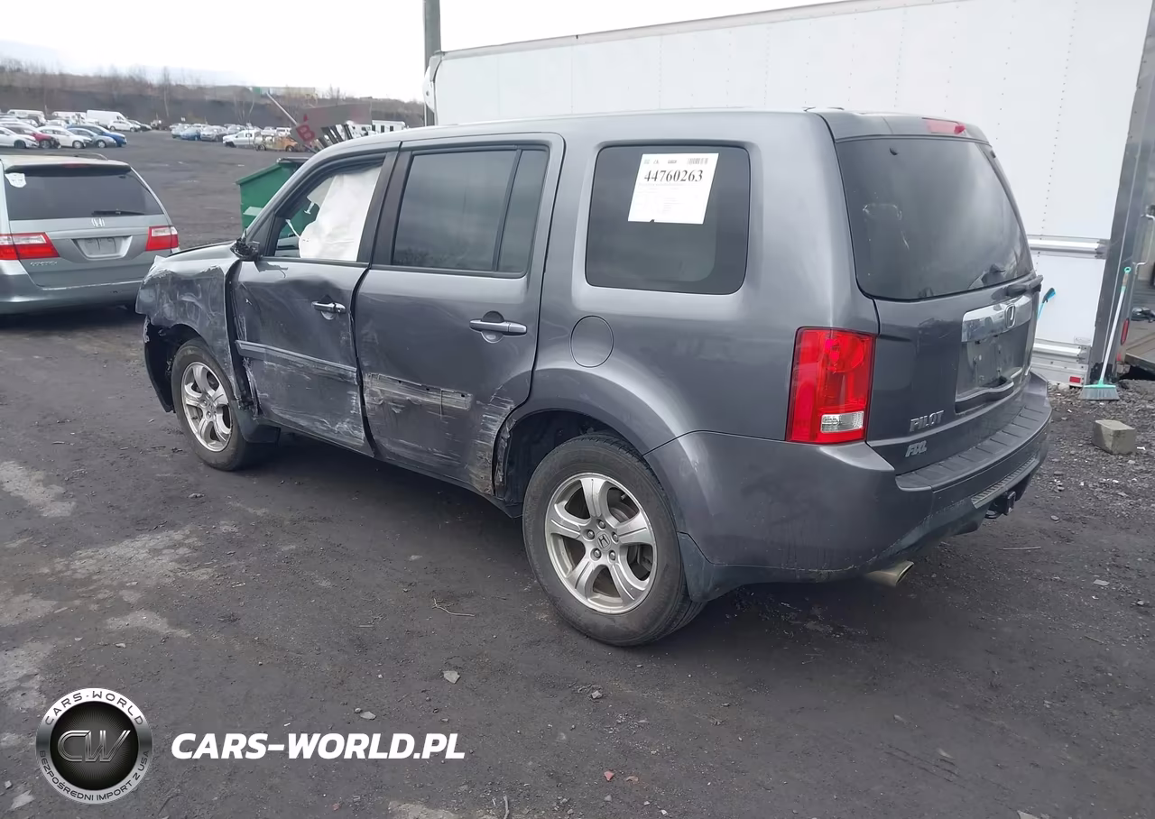 2015 Honda Pilot Ex-L VIN:5FNYF4H52FB030426 - 3