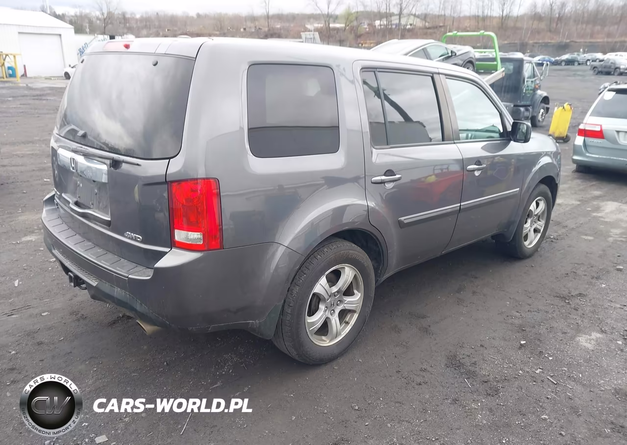 2015 Honda Pilot Ex-L VIN:5FNYF4H52FB030426 - 4