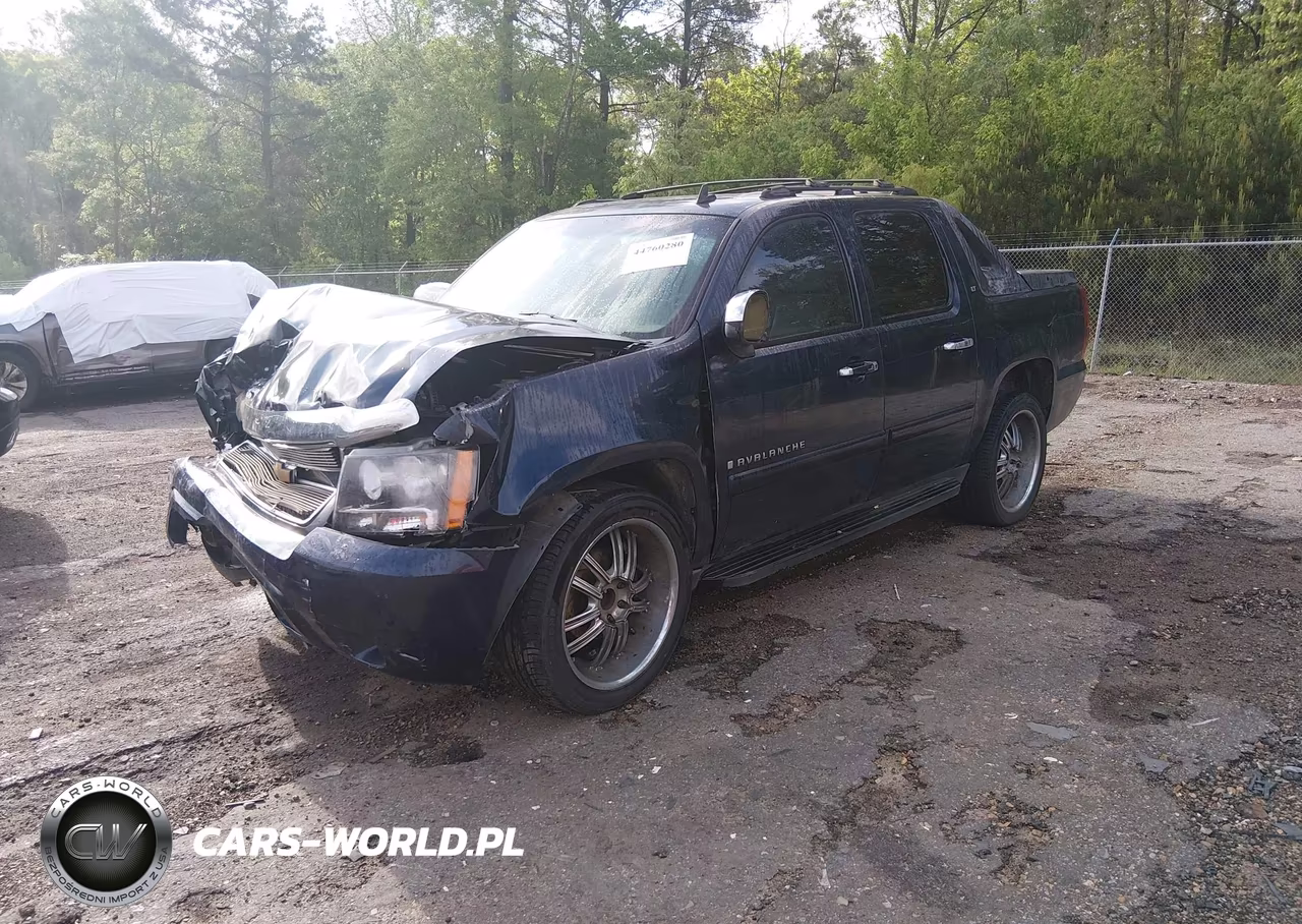 2007 Chevrolet Avalanche 1500 Lt VIN:3GNEC12J87G106279 - 2