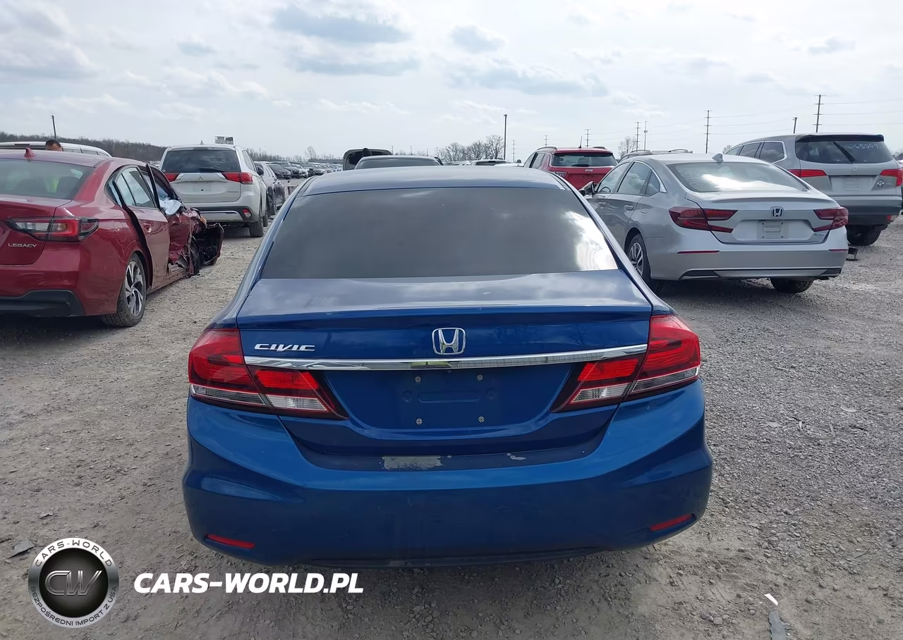 2015 Honda Civic Lx VIN:19XFB2F58FE024601 - 16