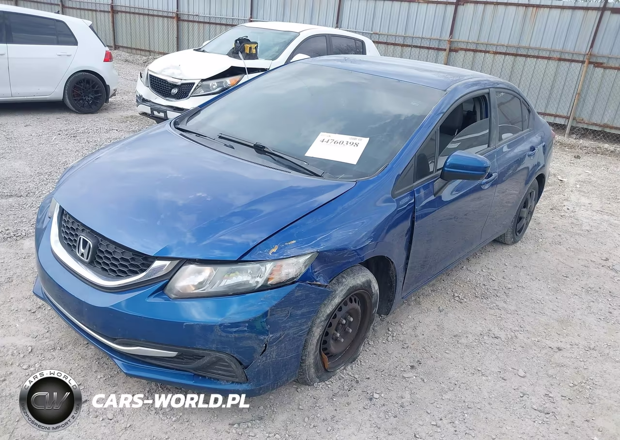 2015 Honda Civic Lx VIN:19XFB2F58FE024601 - 2