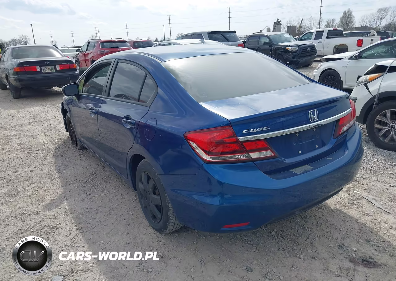 2015 Honda Civic Lx VIN:19XFB2F58FE024601 - 3