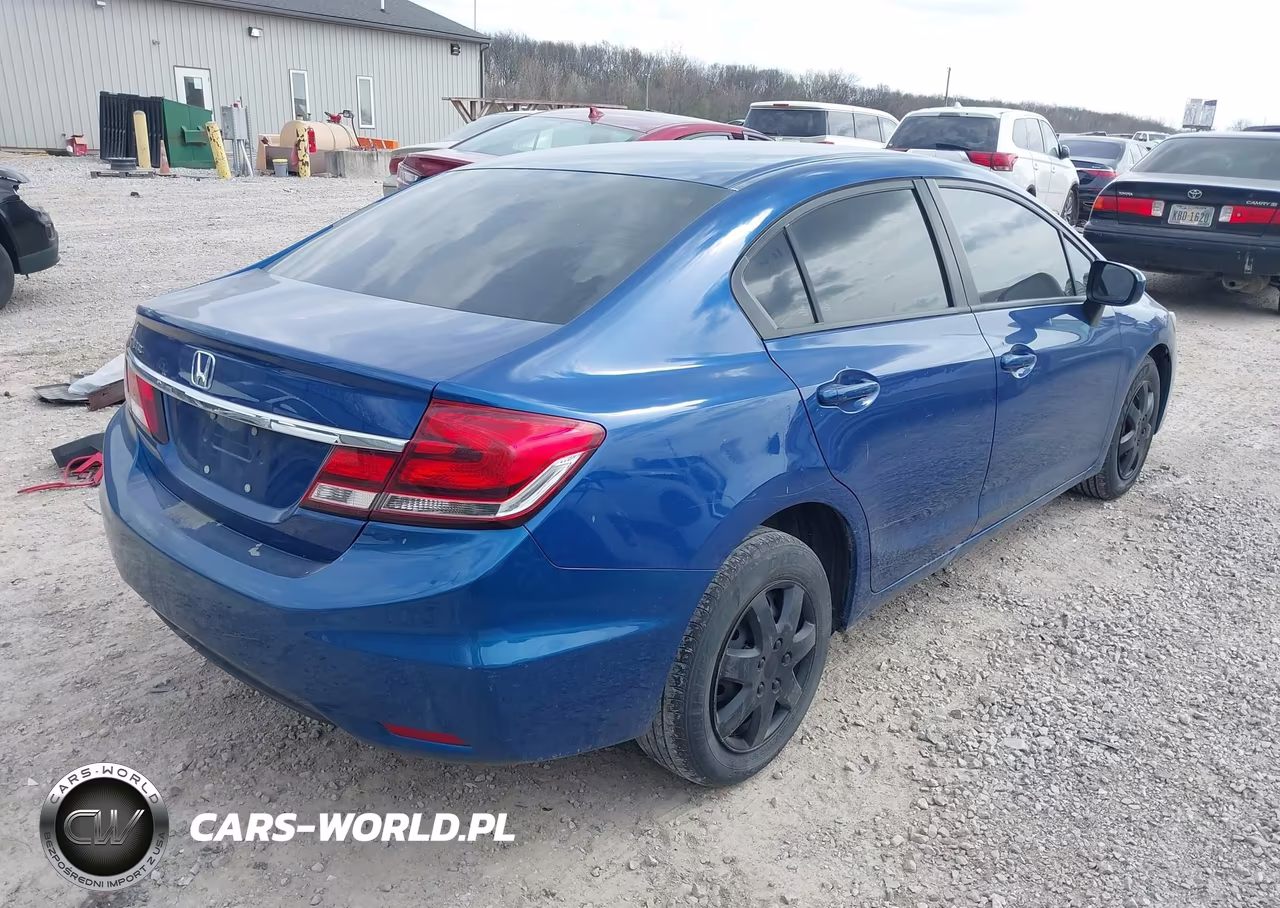 2015 Honda Civic Lx VIN:19XFB2F58FE024601 - 4