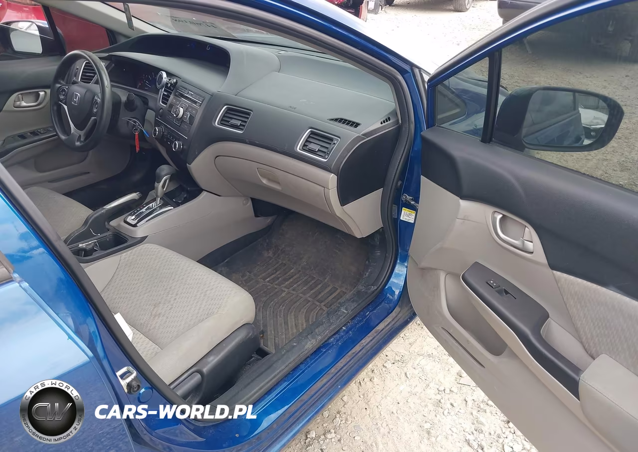 2015 Honda Civic Lx VIN:19XFB2F58FE024601 - 5