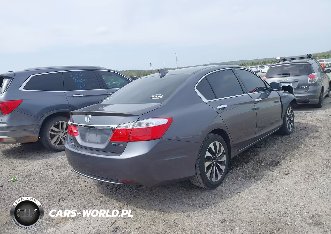 2015 Honda Accord Hybrid Ex-L VIN:1HGCR6F52FA010459 - 4