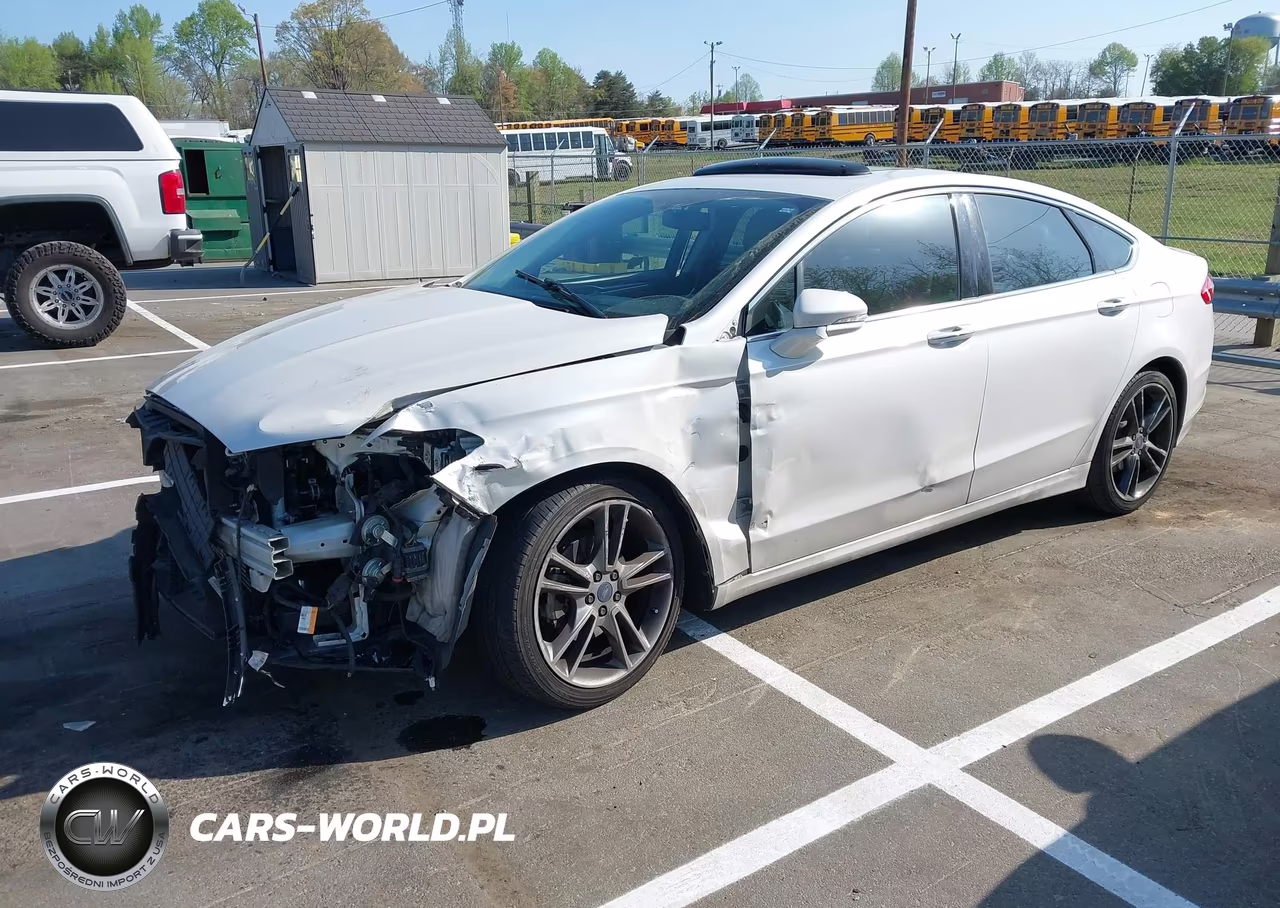 2015 Ford Fusion Titanium VIN:3FA6P0K91FR247026 - 2