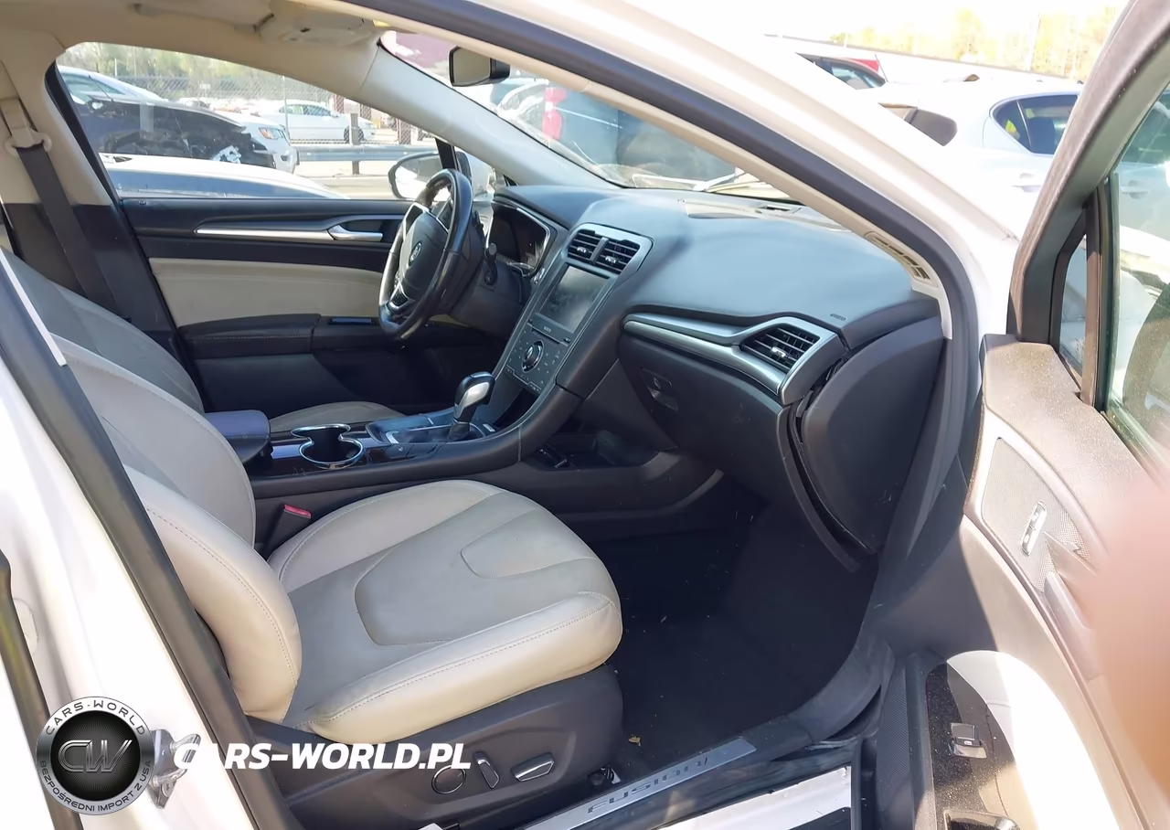 2015 Ford Fusion Titanium VIN:3FA6P0K91FR247026 - 5