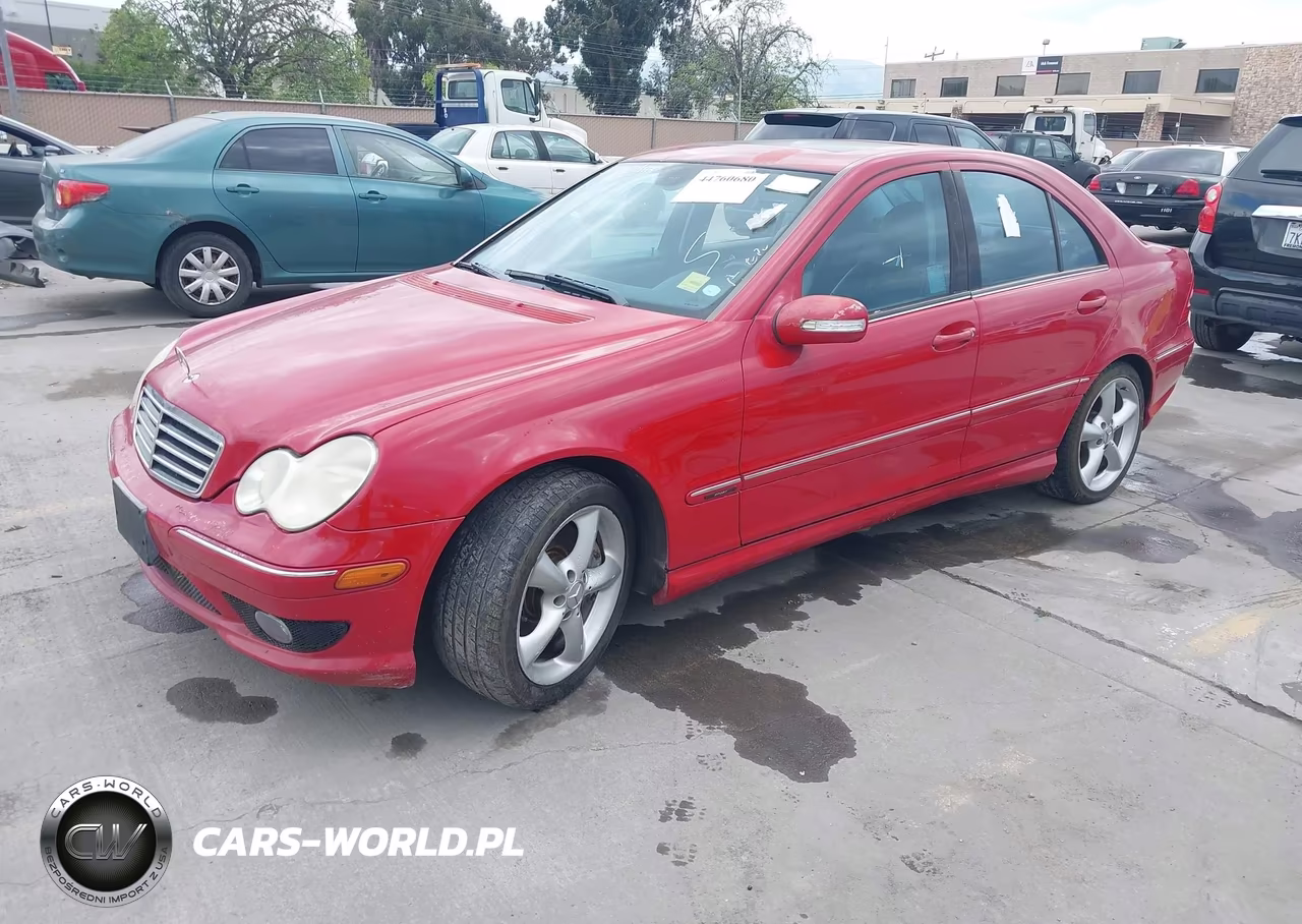 2005 Mercedes-Benz C 230 Kompressor Sport VIN:WDBRF40J05F722691 - 2
