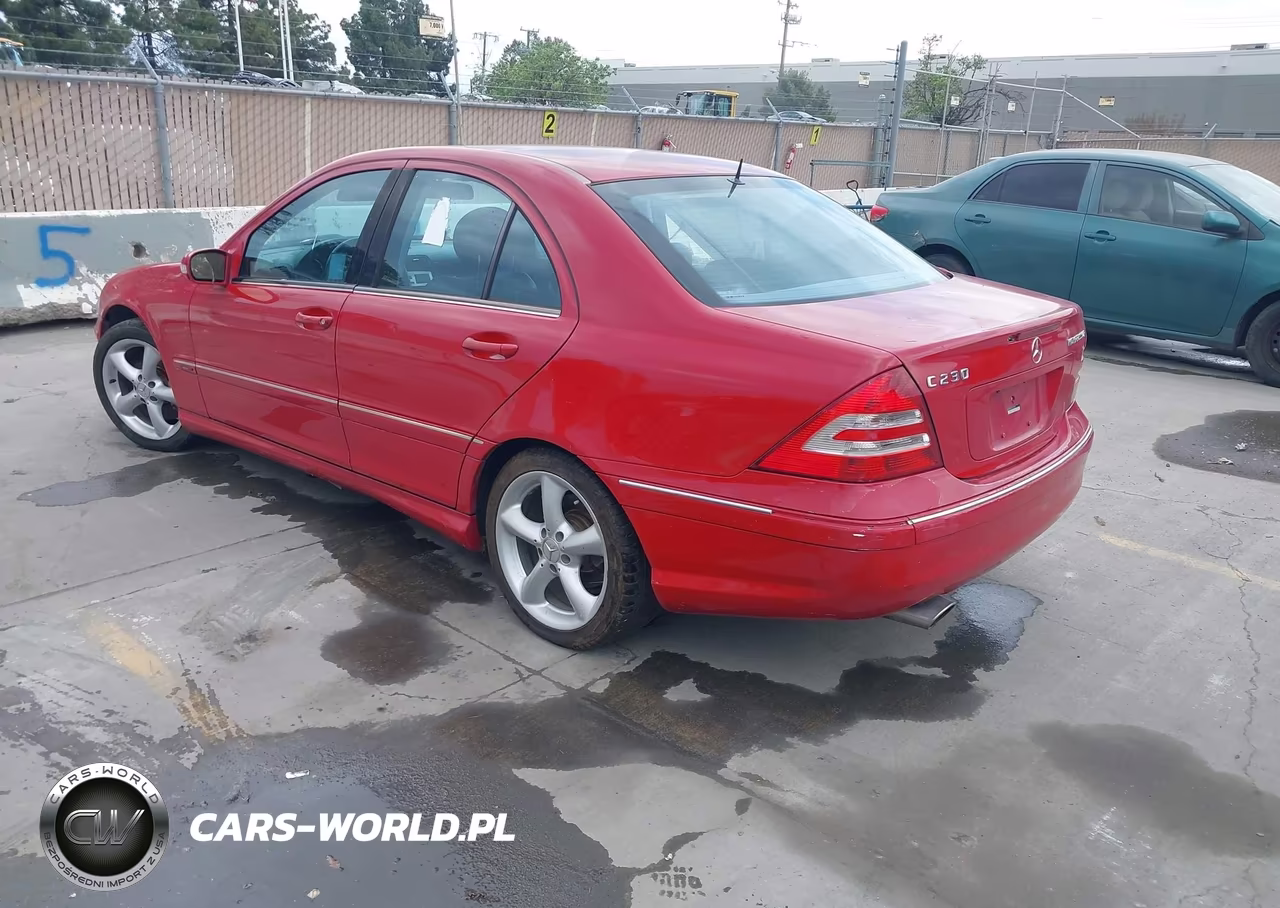 2005 Mercedes-Benz C 230 Kompressor Sport VIN:WDBRF40J05F722691 - 3