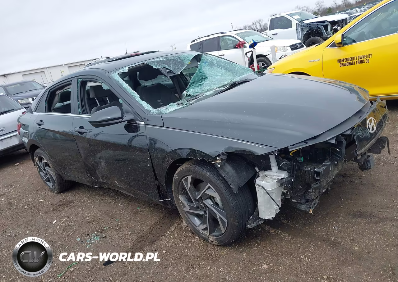2024 Hyundai Elantra Sel VIN:KMHLS4DG0RU778841 - 14