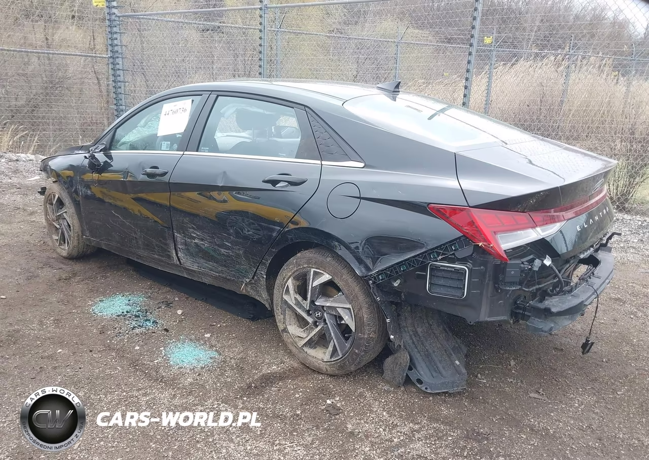 2024 Hyundai Elantra Sel VIN:KMHLS4DG0RU778841 - 3