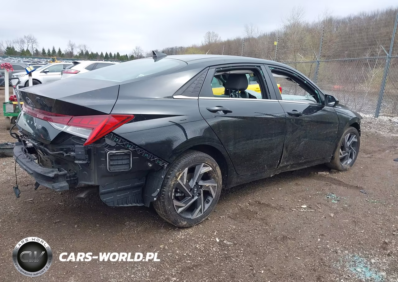 2024 Hyundai Elantra Sel VIN:KMHLS4DG0RU778841 - 4