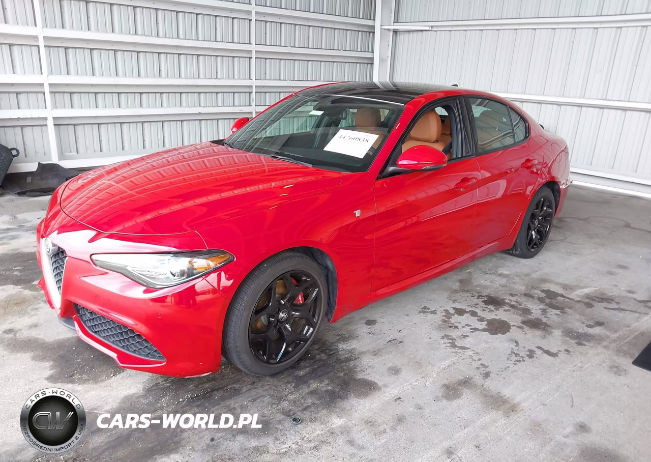 2022 Alfa Romeo Giulia Ti Rwd VIN:ZARFAMBN6N7663908 - 2