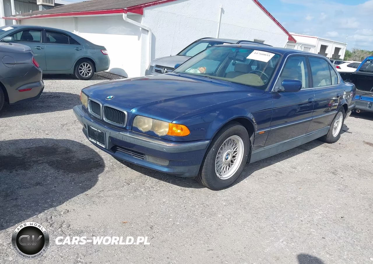 1999 BMW 740Il VIN:WBAGH8330XDP00077 - 2