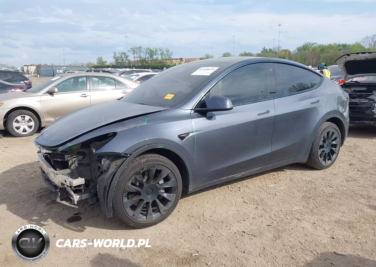 2022 Tesla Model Y Long Range Dual Motor All-Wheel Drive VIN:7SAYGDEE8NA009256 - 2