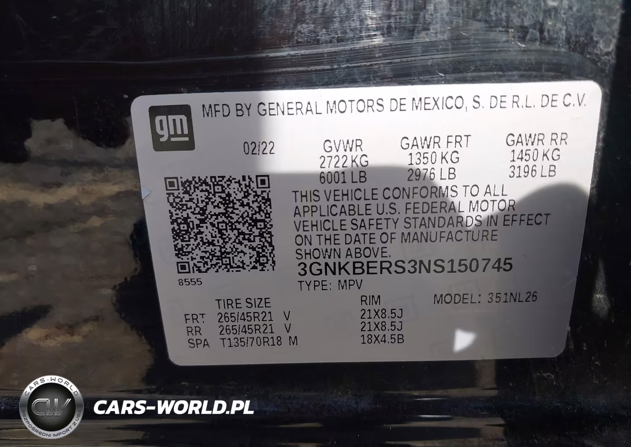 2022 Chevrolet Blazer Fwd Rs VIN:3GNKBERS3NS150745 - 9