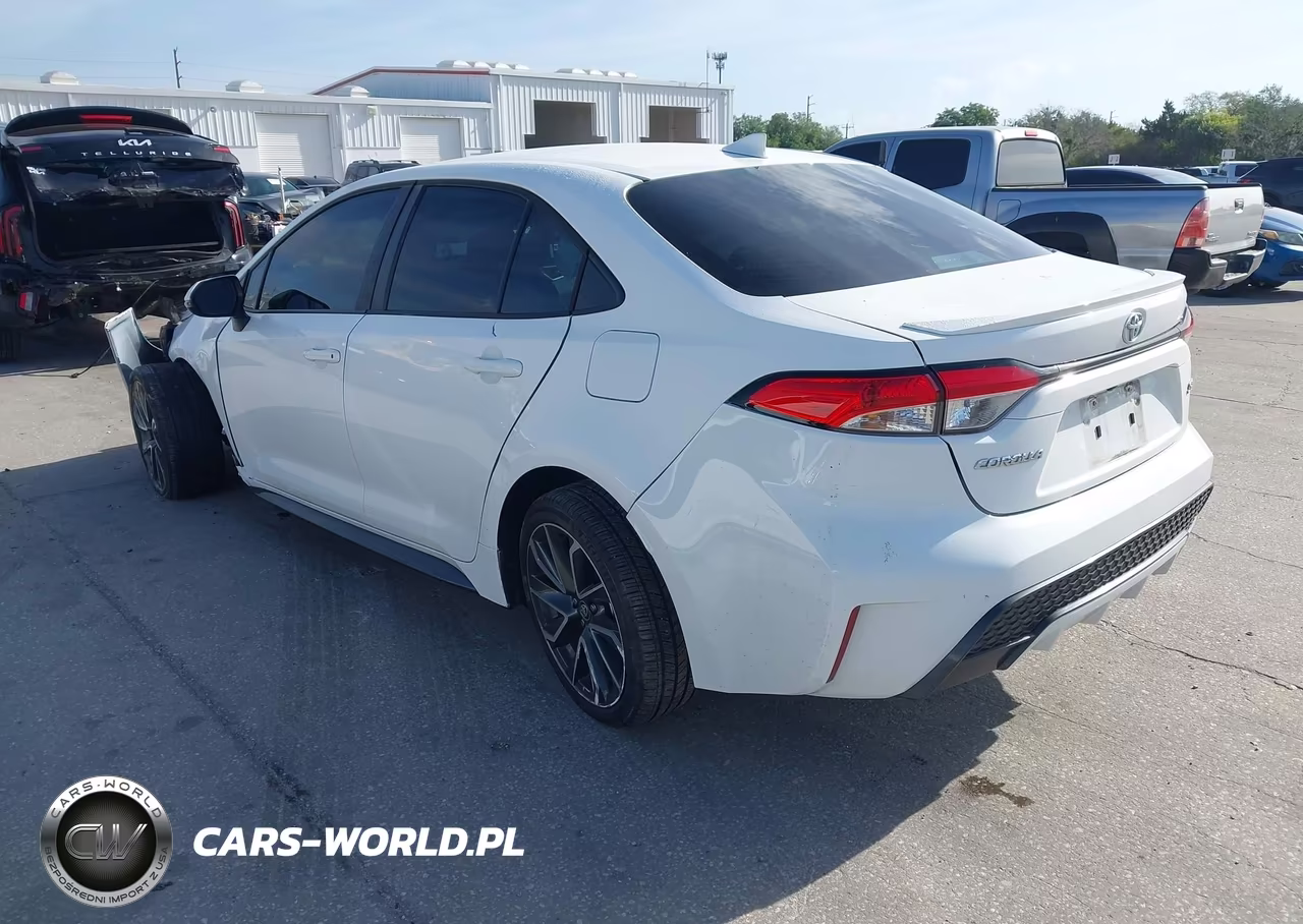 2022 Toyota Corolla Se VIN:5YFS4MCE3NP133523 - 3