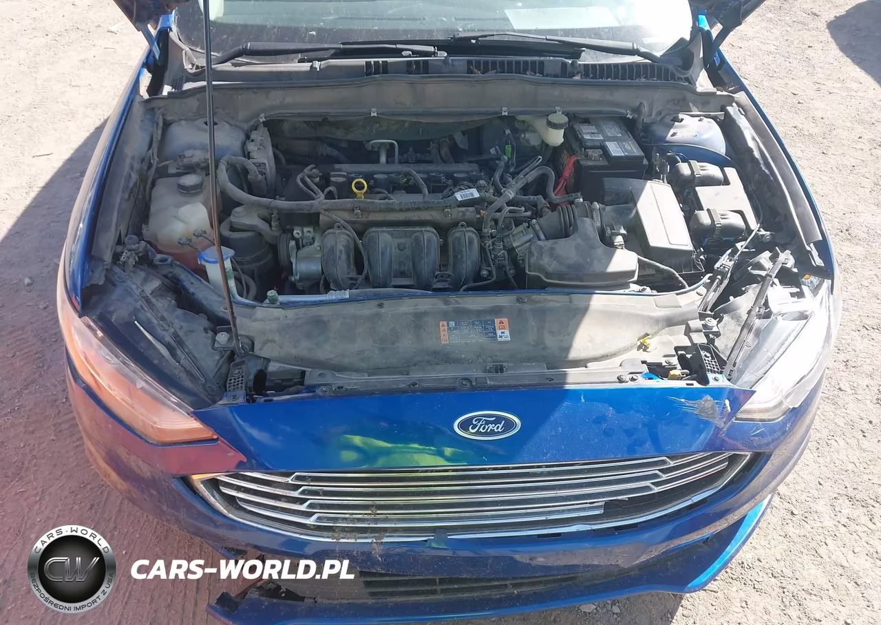 2017 Ford Fusion S VIN:3FA6P0G70HR139233 - 10