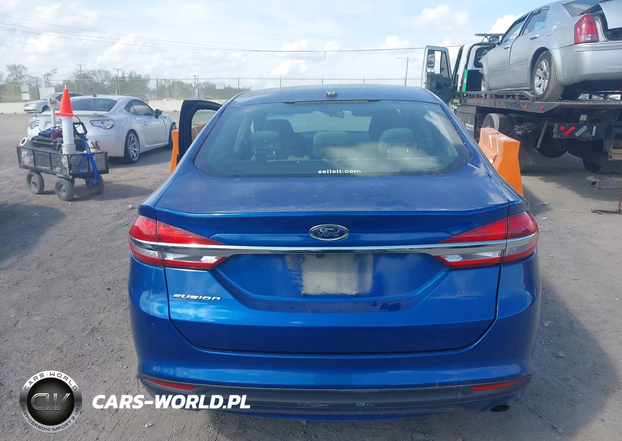 2017 Ford Fusion S VIN:3FA6P0G70HR139233 - 16