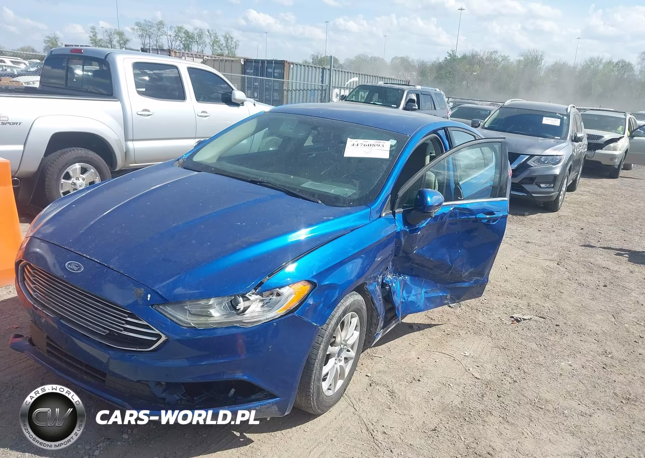 2017 Ford Fusion S VIN:3FA6P0G70HR139233 - 2