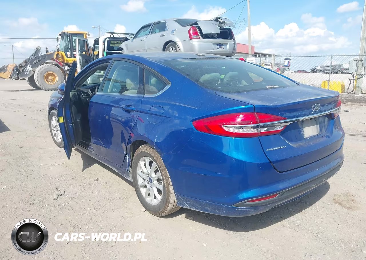 2017 Ford Fusion S VIN:3FA6P0G70HR139233 - 3