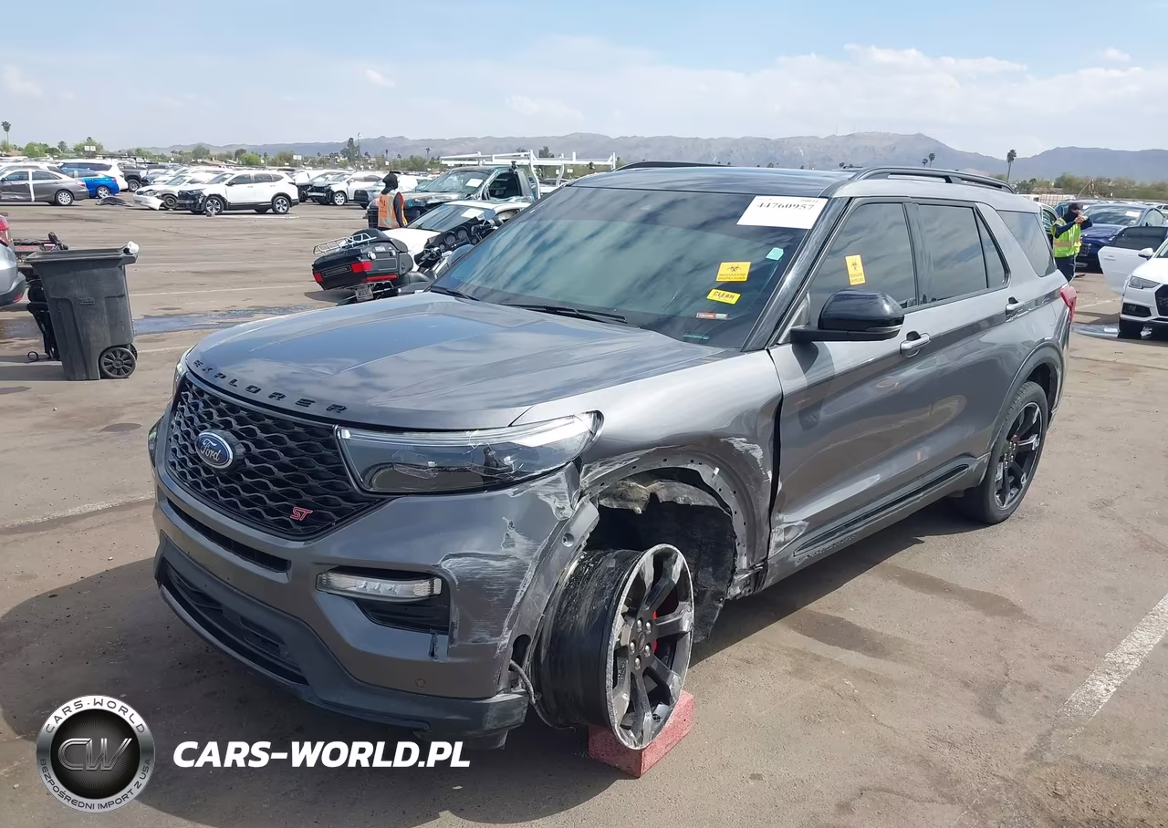 2022 Ford Explorer St VIN:1FM5K8GC7NGA09643 - 2