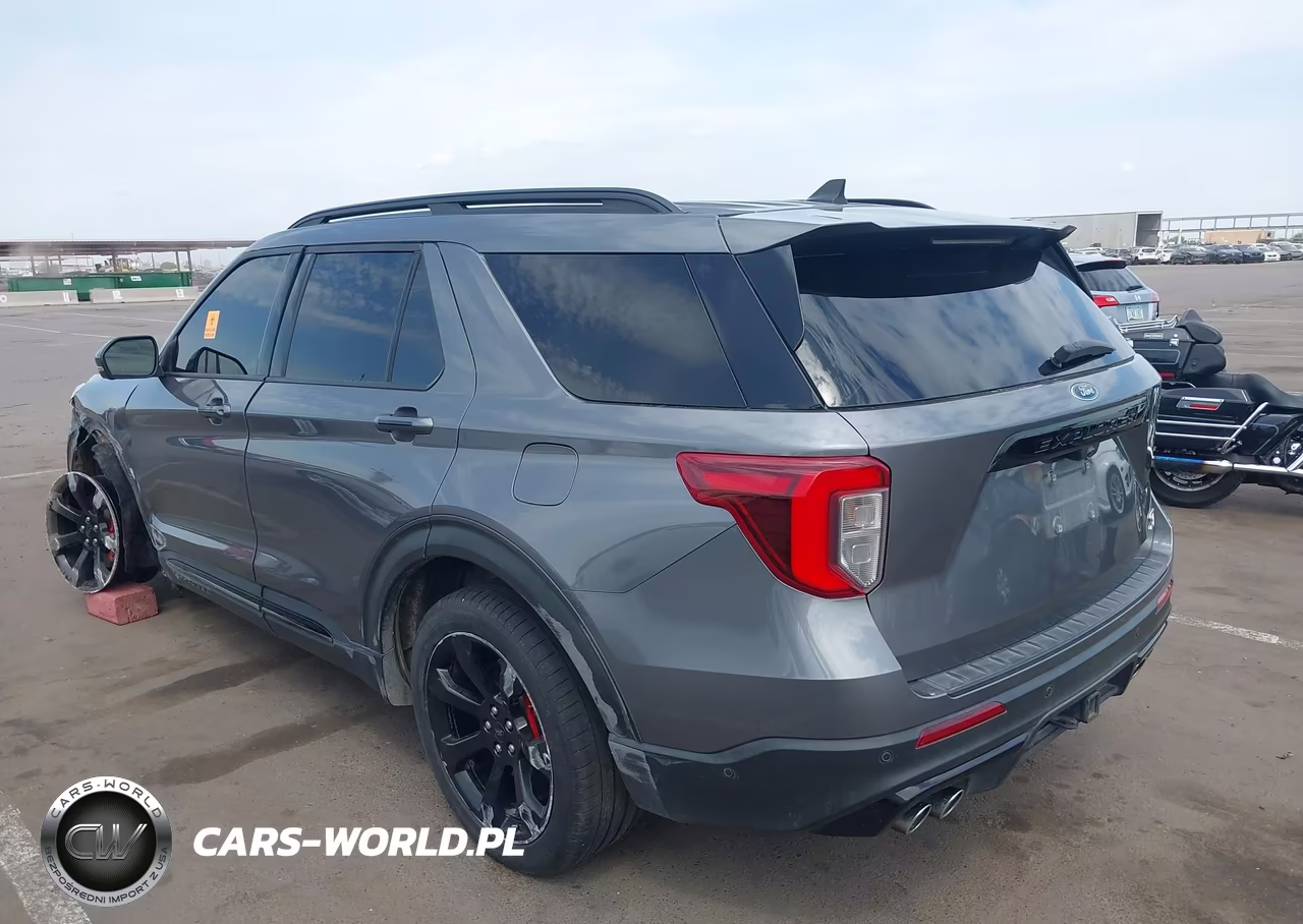 2022 Ford Explorer St VIN:1FM5K8GC7NGA09643 - 3