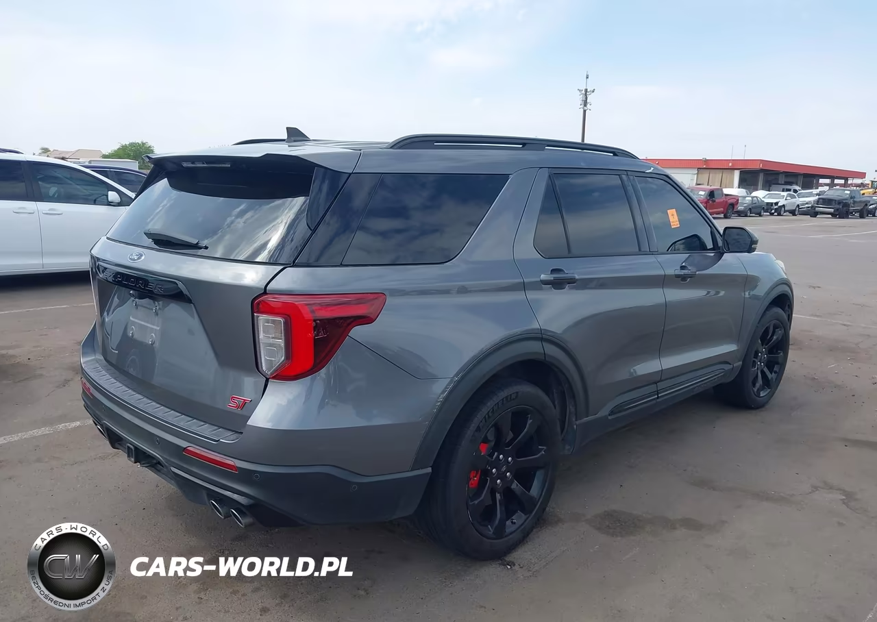 2022 Ford Explorer St VIN:1FM5K8GC7NGA09643 - 4