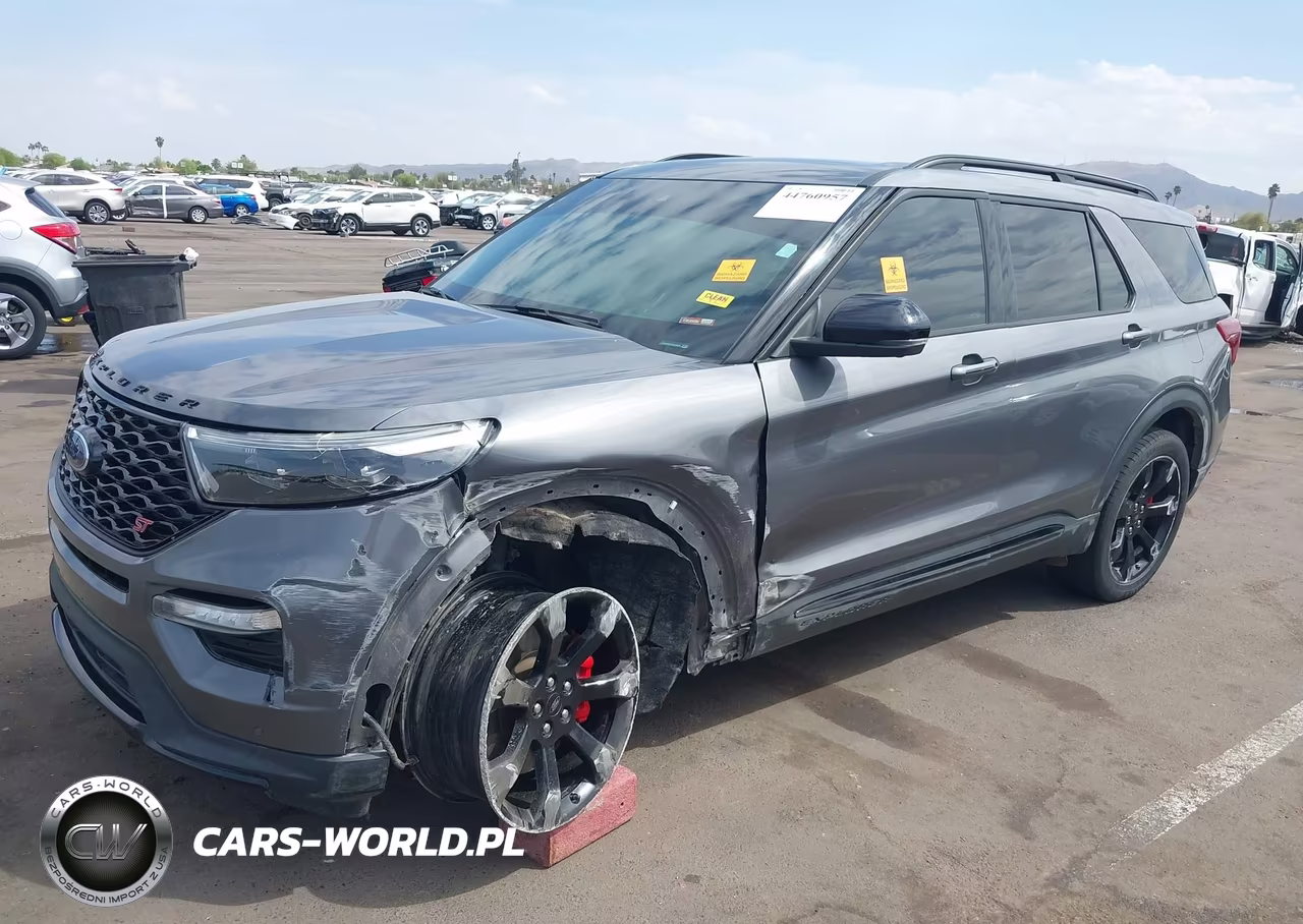 2022 Ford Explorer St VIN:1FM5K8GC7NGA09643 - 6