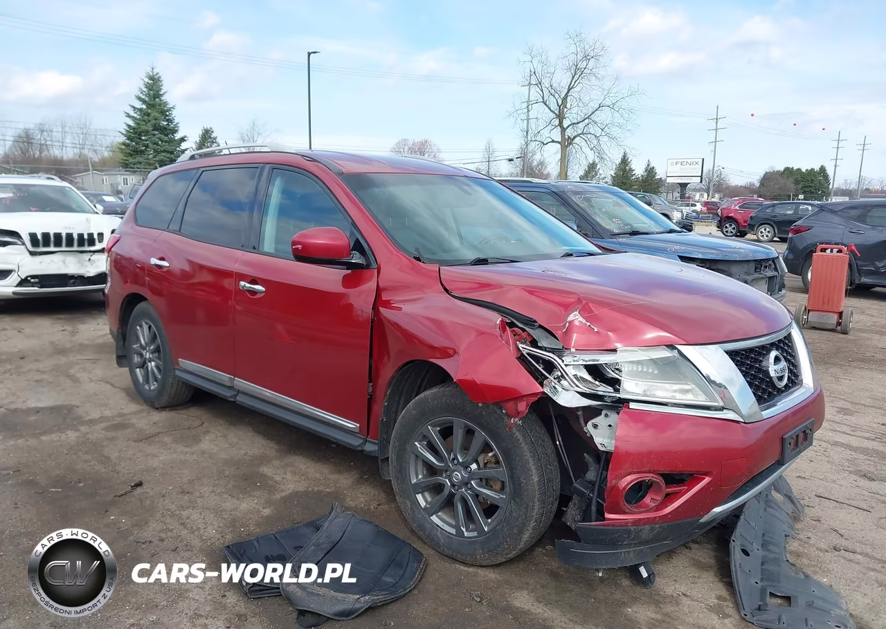 2013 Nissan Pathfinder Platinum-S-Sl-Sv