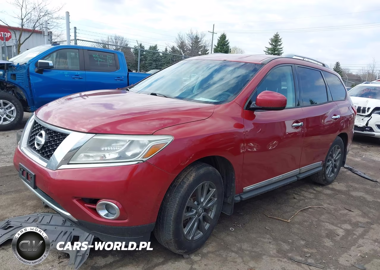 2013 Nissan Pathfinder Platinum-S-Sl-Sv VIN:5N1AR2MM0DC661031 - 2