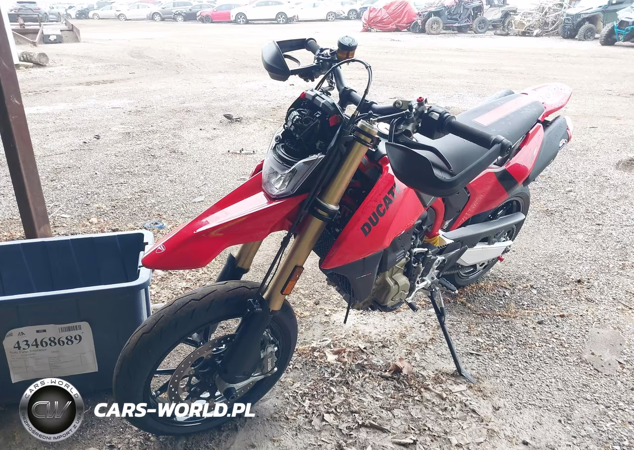 2025 Ducati Hypermotard VIN:ZDMBAS2N4SB004428 - 2