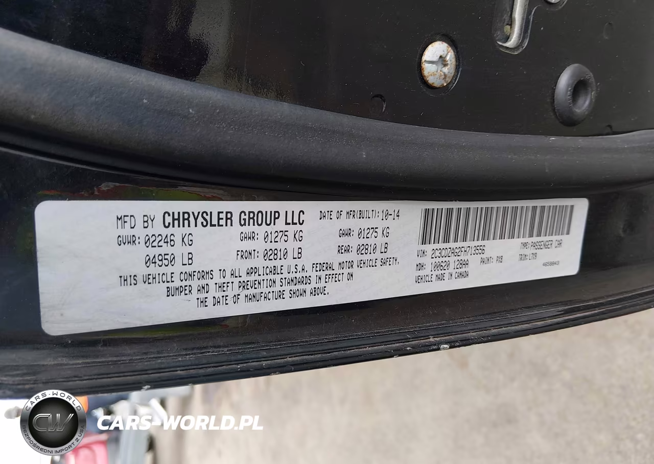2015 Dodge Challenger Sxt VIN:2C3CDZAG2FH713556 - 9