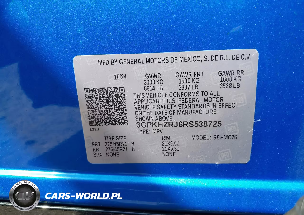 2024 Honda Prologue Elite VIN:3GPKHZRJ6RS538725 - 9