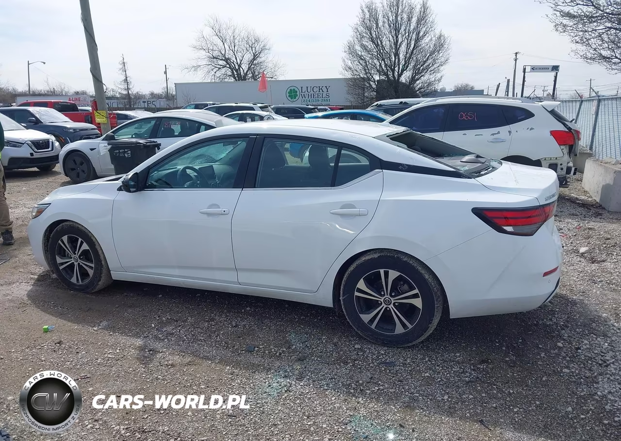 2022 Nissan Sentra Sv Xtronic Cvt VIN:3N1AB8CV2NY256743 - 14