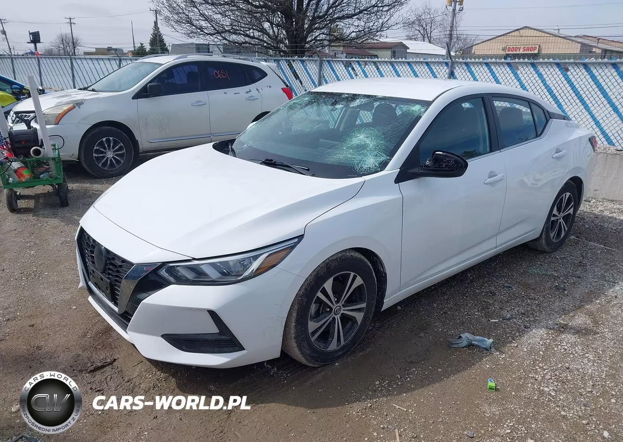 2022 Nissan Sentra Sv Xtronic Cvt VIN:3N1AB8CV2NY256743 - 2