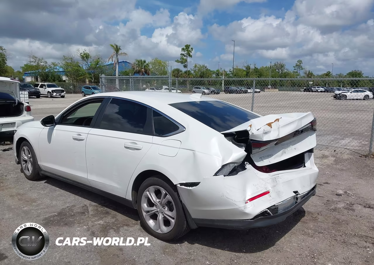 2025 Honda Accord Lx VIN:1HGCY1F20SA073453 - 3
