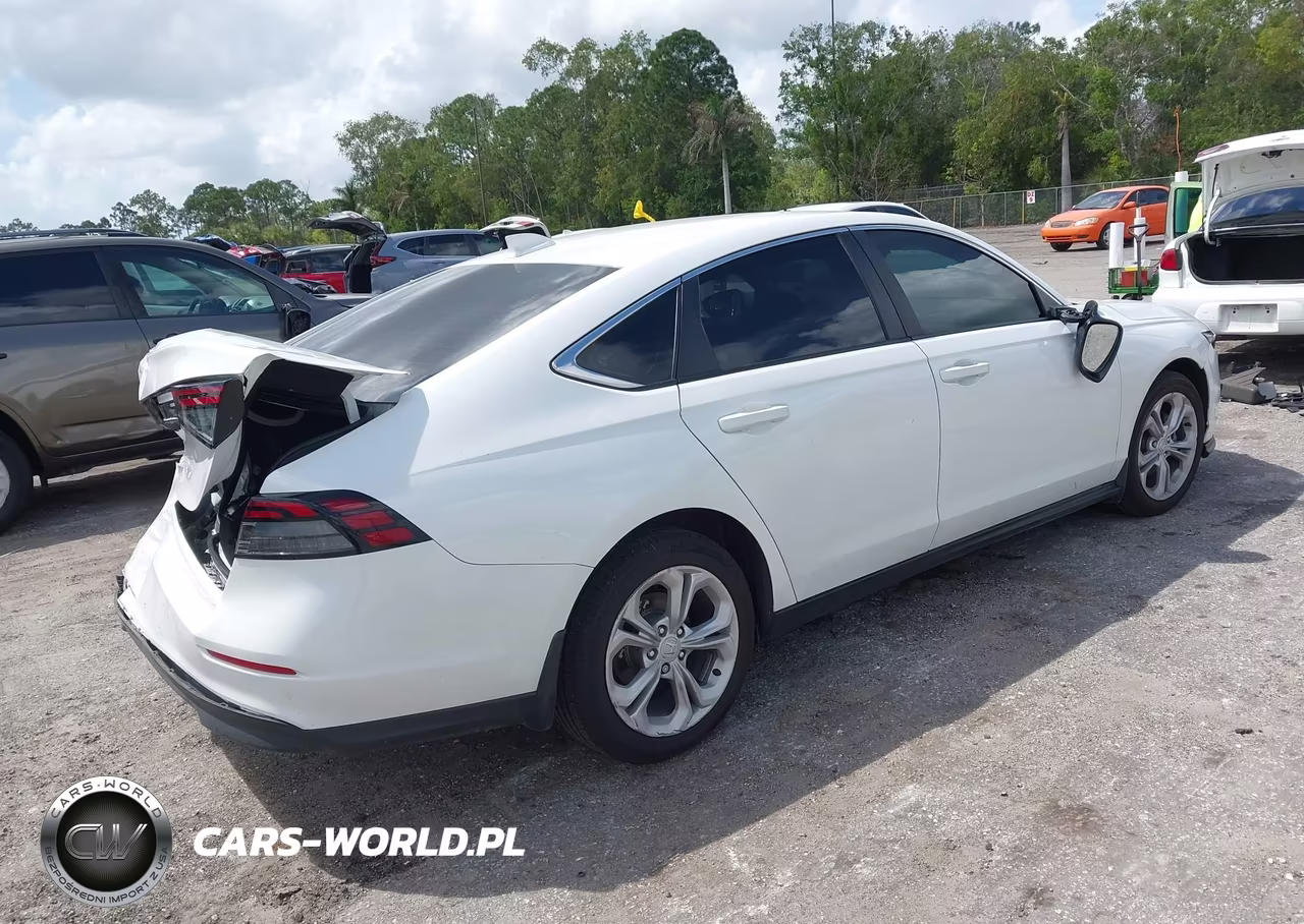 2025 Honda Accord Lx VIN:1HGCY1F20SA073453 - 4