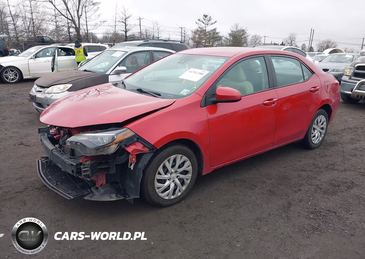 2017 Toyota Corolla Le VIN:2T1BURHEXHC877856 - 2