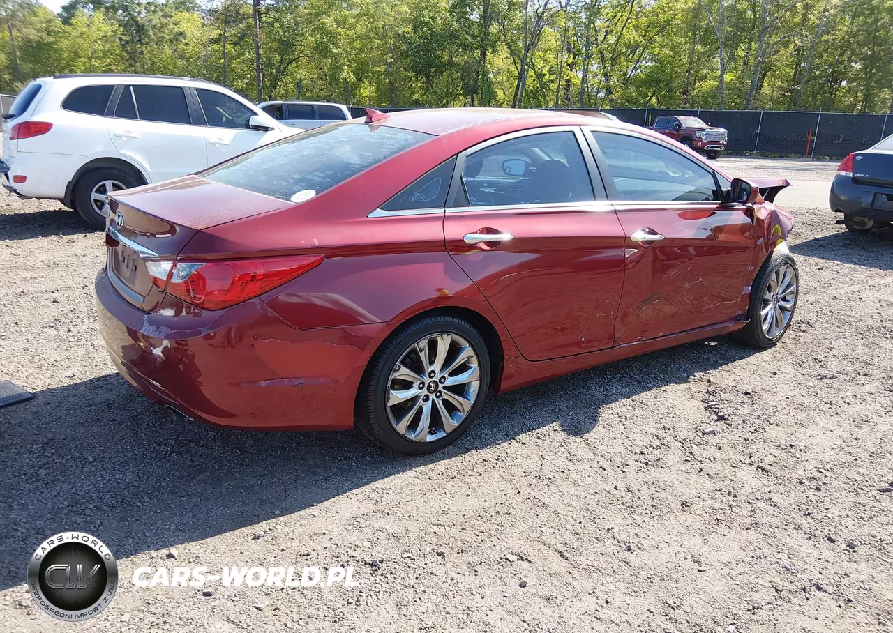 2012 Hyundai Sonata Se VIN:5NPEC4AC9CH384736 - 4