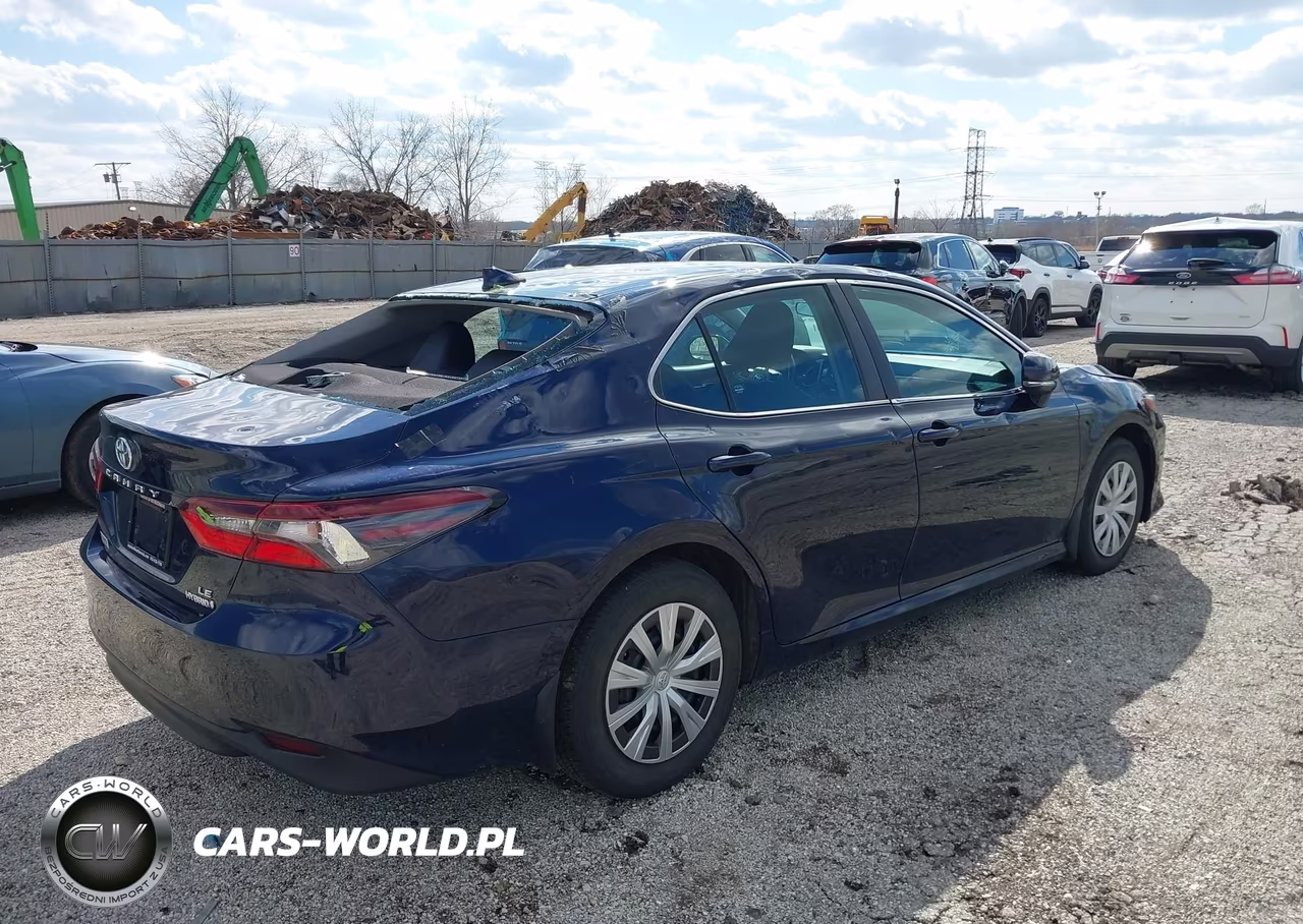 2022 Toyota Camry Le Hybrid VIN:4T1C31AK8NU584251 - 4