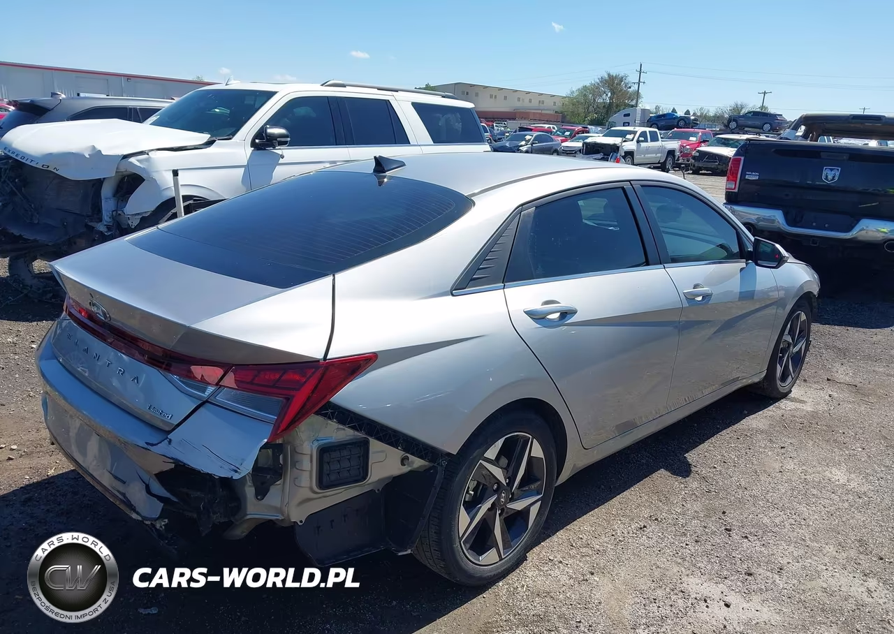 2021 Hyundai Elantra Limited VIN:5NPLP4AG2MH027964 - 4