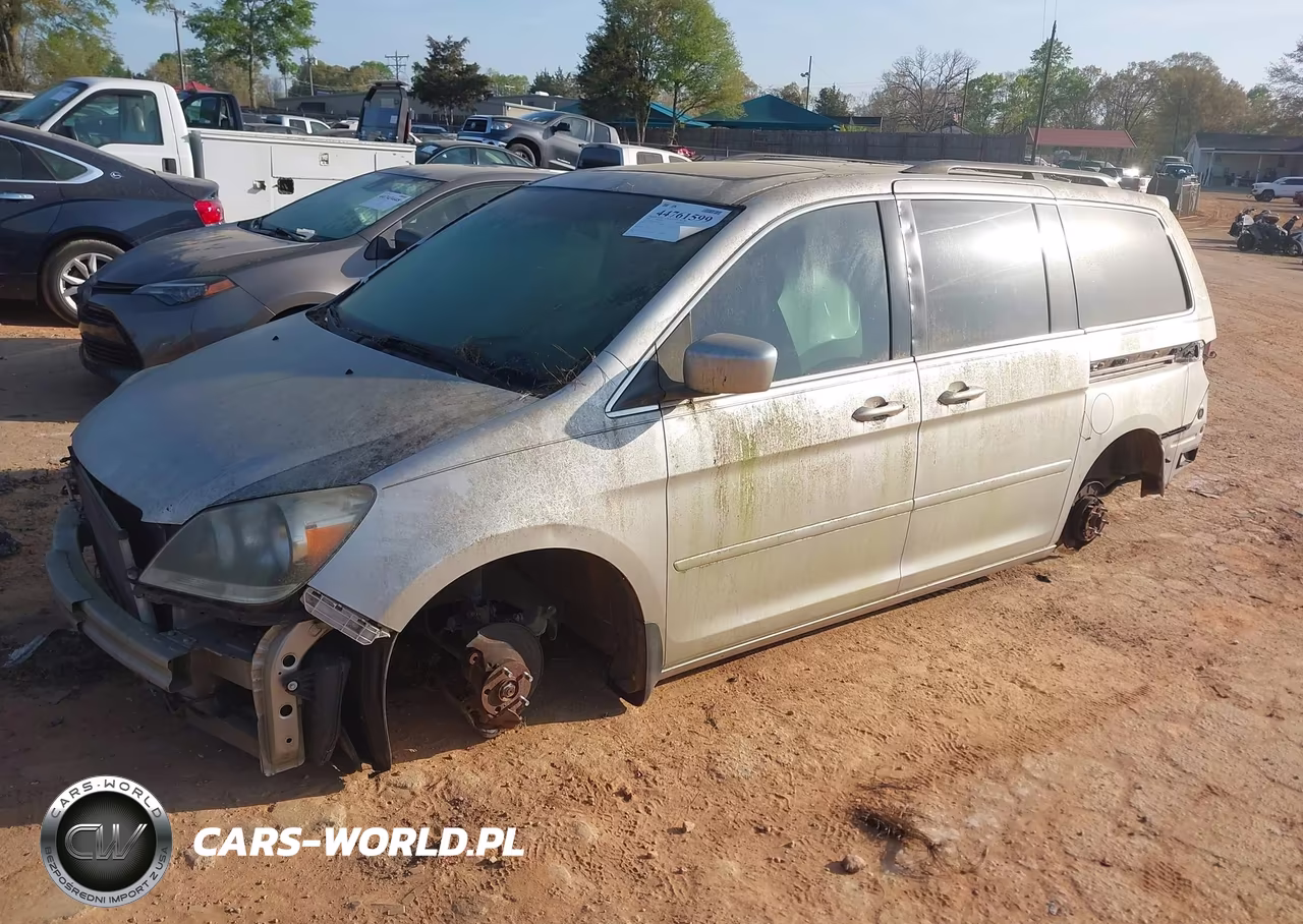 2007 Honda Odyssey Ex-L VIN:5FNRL38717B123612 - 2