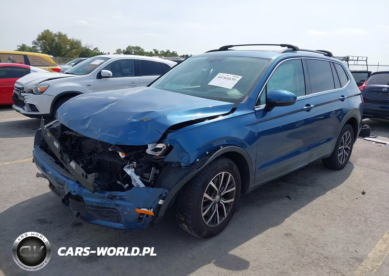 2019 Volkswagen Tiguan 2.0T Se-2.0T Sel-2.0T Sel R-Line-2.0T Sel R-Line Black VIN:3VV3B7AX4KM192603 - 2