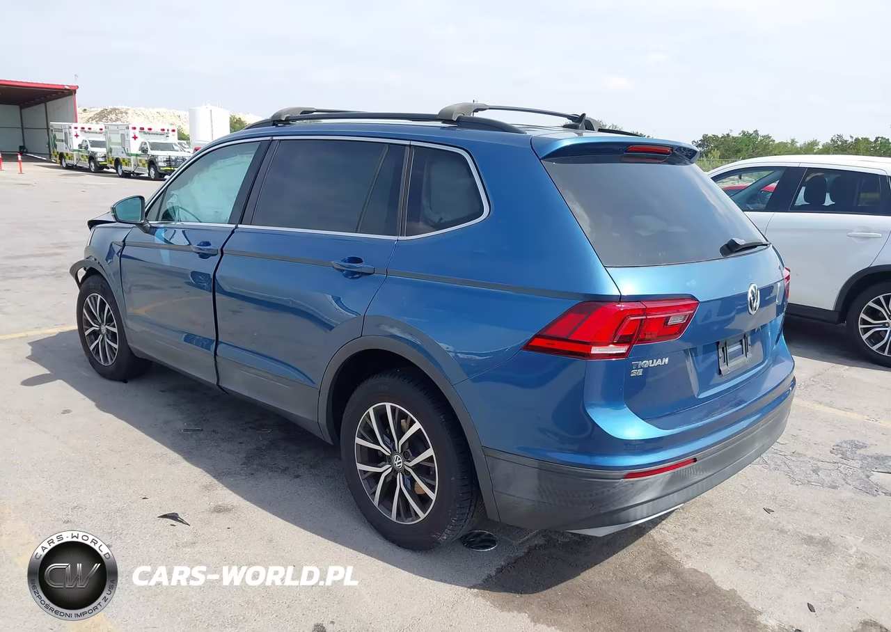 2019 Volkswagen Tiguan 2.0T Se-2.0T Sel-2.0T Sel R-Line-2.0T Sel R-Line Black VIN:3VV3B7AX4KM192603 - 3
